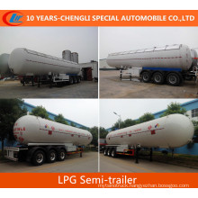 3 Axles LPG Tanker Semi-Trailer 56000liters LPG Tank Semi Trailer